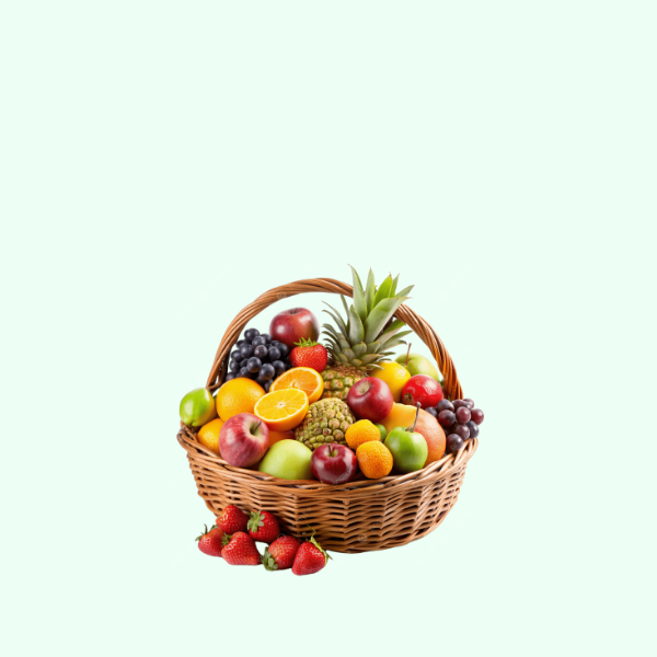 سلة فواكه طازجة